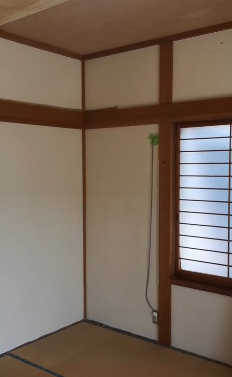 【築37年中古戸建DIY】和風の子ども部屋が衝撃のビフォーアフター！壁リメイクで 水色の華やか空間に大変身「ナチュラル×プリンセスな雰囲気が可愛すぎる！」
