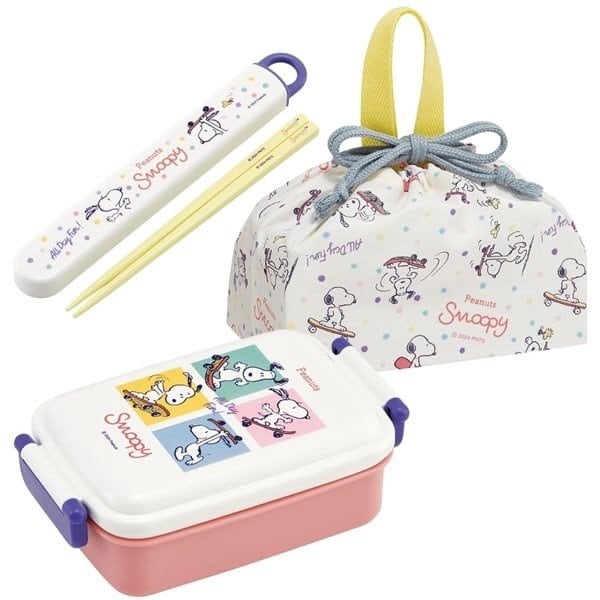 イオンで販売されている「スケーター スヌーピー ランチセット」