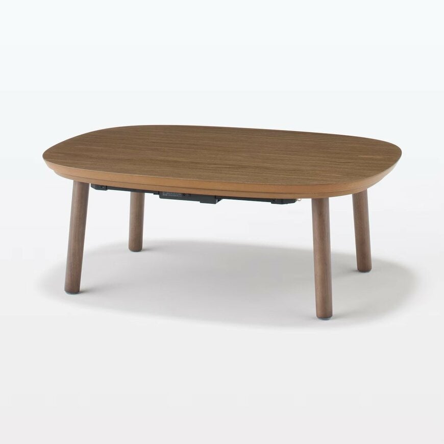 出所：無印良品ネットストア　こたつにもなるローテーブル 小