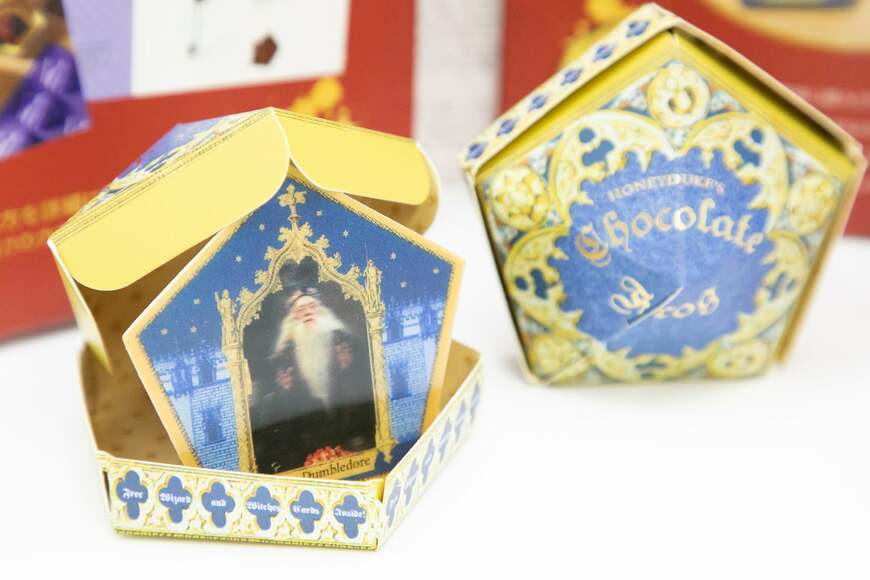 出所：河出書房新社公式　『ハリー・ポッター公式　魔法のカエルチョコレートキット』