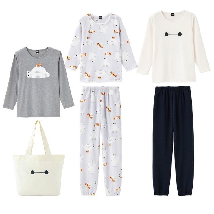 出所：しまむらパーク レディース　Disney ルームウェアハッピーバッグ3点セット（ベイマックス）