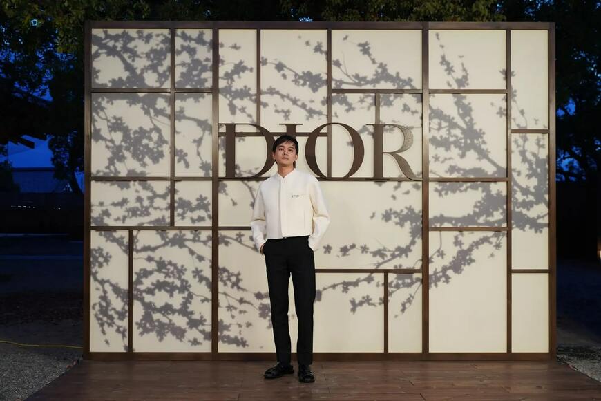 出所：クリスチャン・ディオール合同会社「【DIOR】2025年フォール コレクションを京都・東寺の庭園で発表」