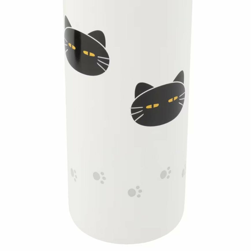 ニトリ公式　ステンレスボトル（デコネコ柄 180mL）の画像