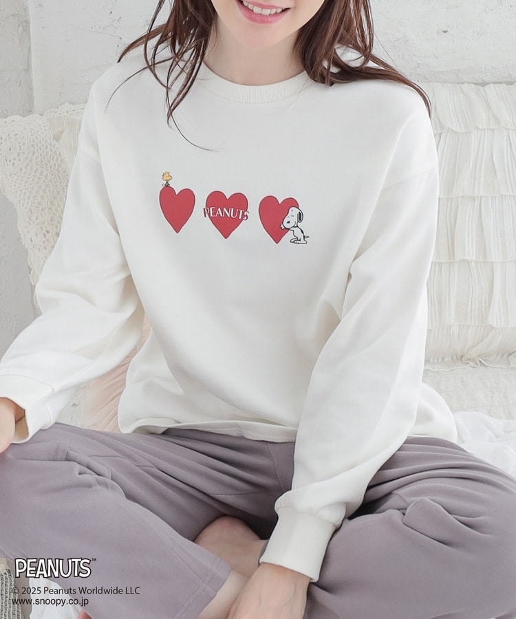 ハニーズ公式 スヌーピー/ルームウェア(上下セット)の画像