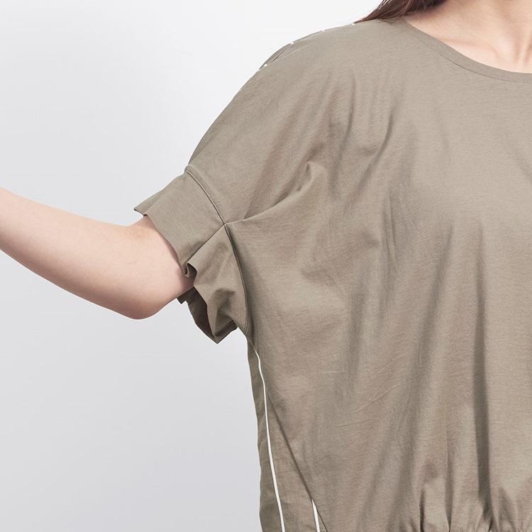 ストライプコンビデザイントップス