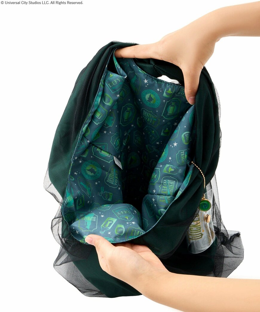 3COINS公式　チュールエコバッグ／WICKED