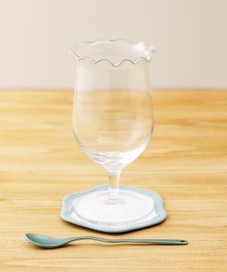 3COINS、リムカラーガラスパフェグラス／KITINTO画像