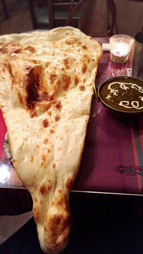 大きすぎるナン