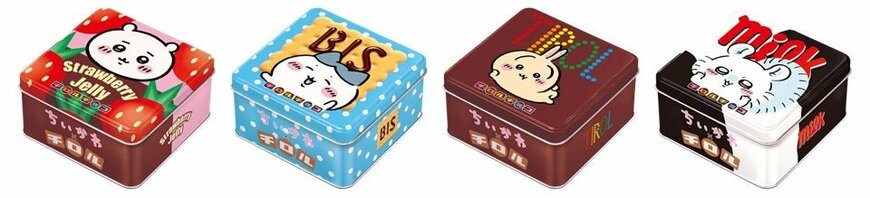 チロルチョコ株式会社　ちいかわ ちろるちょこ缶