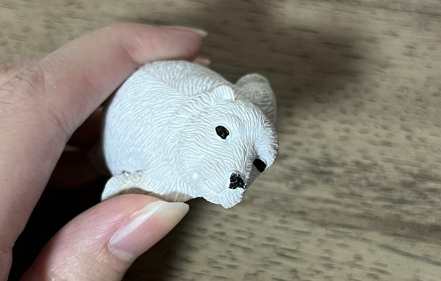 キャンドゥ、リトルフレンド ダラけたシロクマ