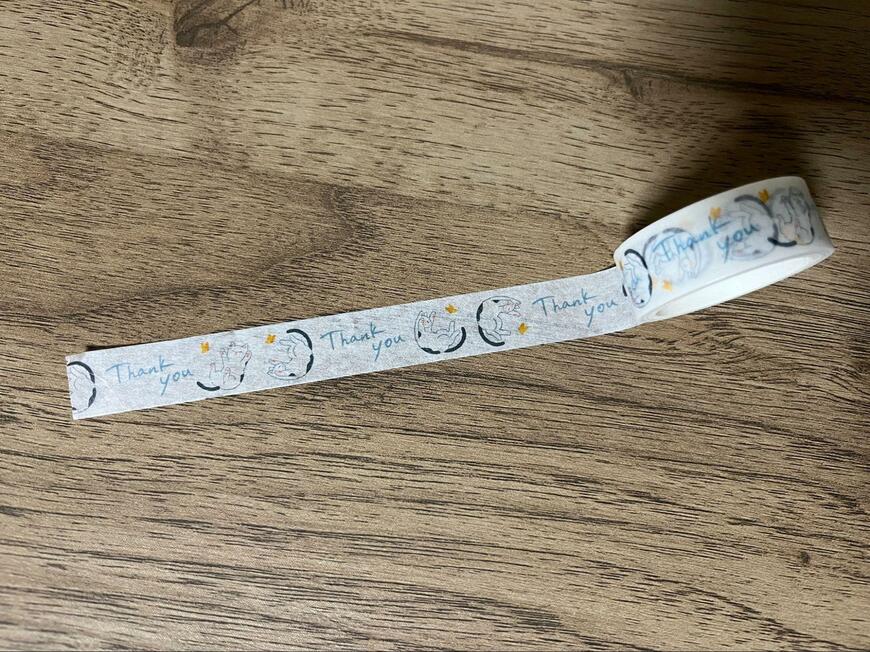 ダイソー、猫デザインのマスキングテープ商品画像