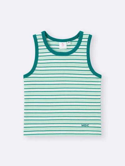 GU、 マルチボーダータンクトップ商品画像