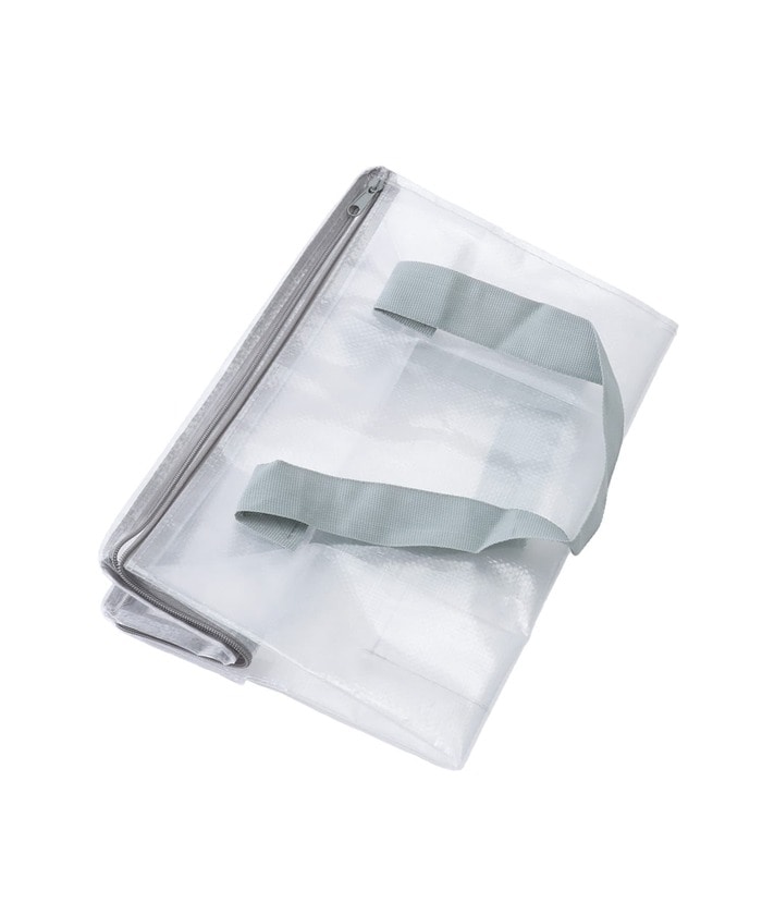 定番の収納シリーズである「クリアボックスバッグ」の縦型タイプ