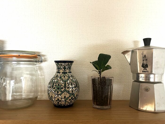 キッチングッズと並べてみました