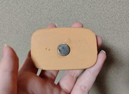 筆者撮影（キャンドゥ、インテリアマグネット スイーツパン）