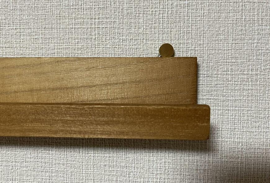 セリア木製ウォールラック商品画像