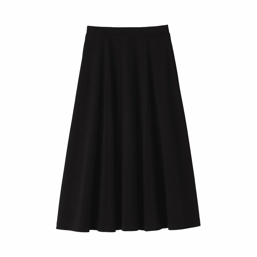  無印良品公式　婦人　涼感ＵＶカットスカート（黒）