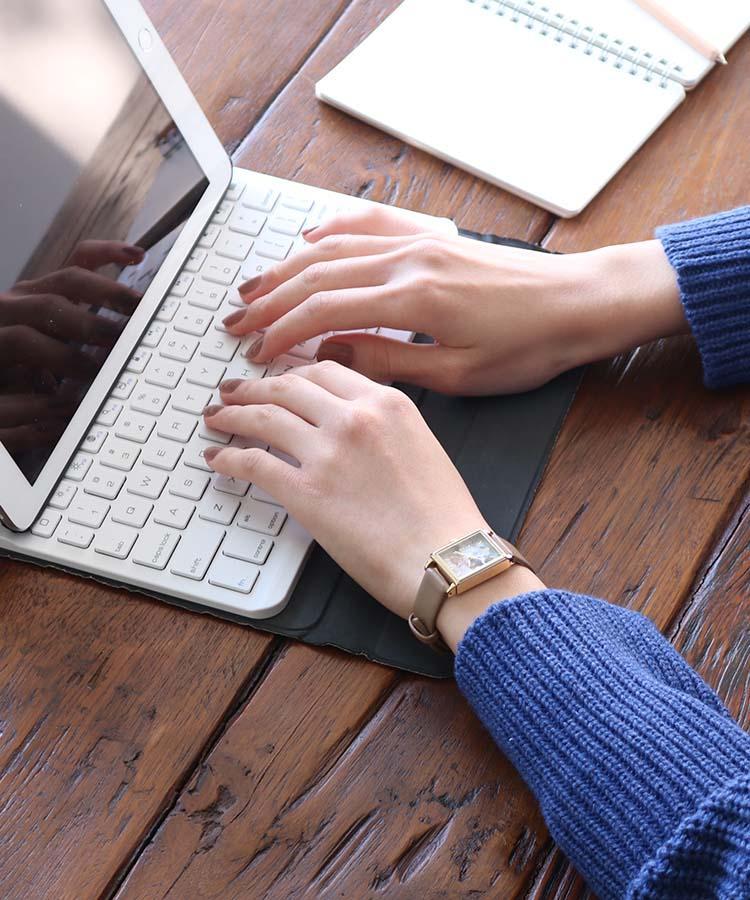 Bleu Bleuet、 猫の絵画ウォッチ画像