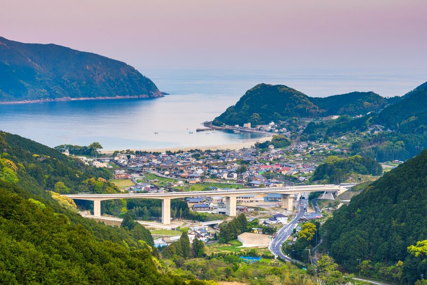 三重県熊野市の景色
