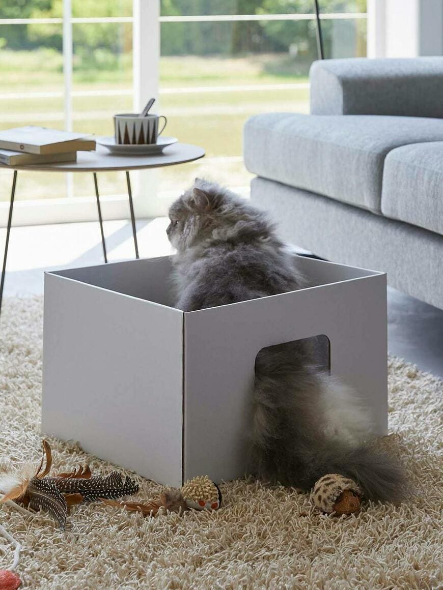 山崎実業、キャットボックスタワー 2個組画像