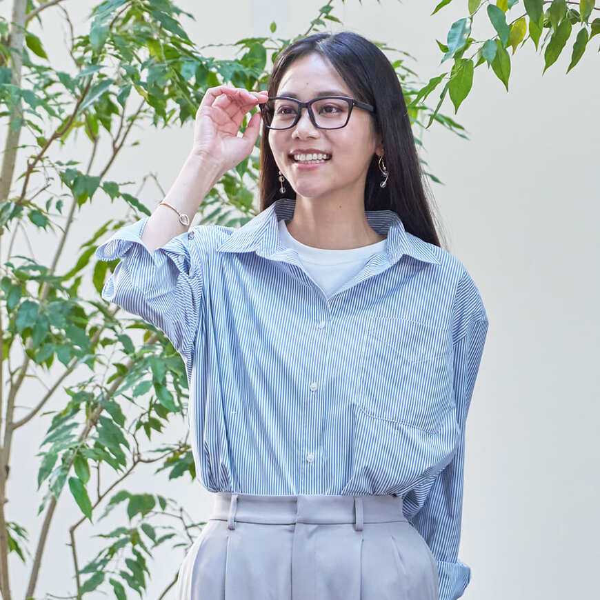 ワークマン公式　レディースシーンレスチュニックシャツ　画像