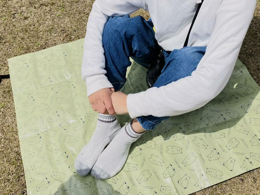 キャンドゥのピクニックグッズ「レジャーシート」