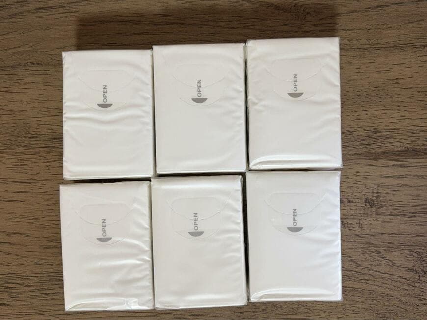 セリア、コンパクトペーパーハンカチの画像