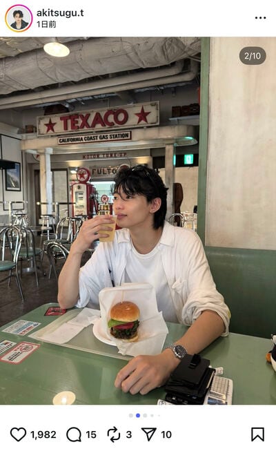 冨永章胤のInstagram投稿