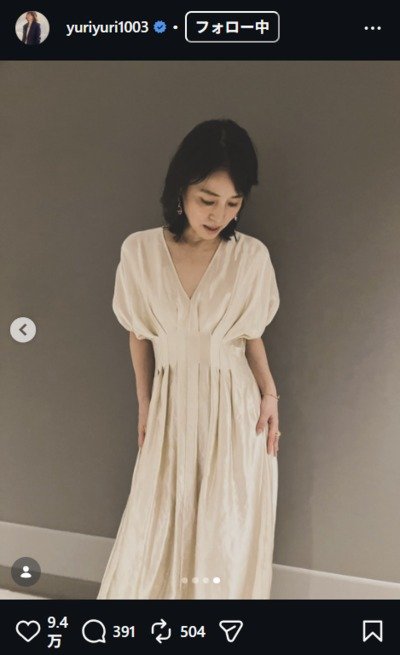 石田ゆり子のInstagram投稿