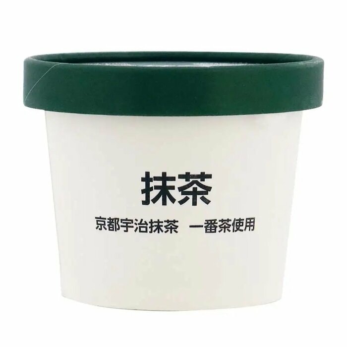 京都の一番茶のみを使用したプレミアムなアイスクリーム