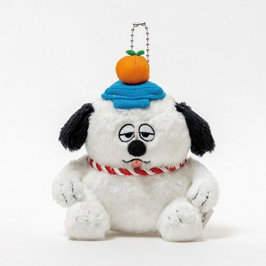 出所：株式会社ローソン　SNOOPY'S BROTHER OLAF 鏡餅オラフのぬいぐるみチャーム BOOK