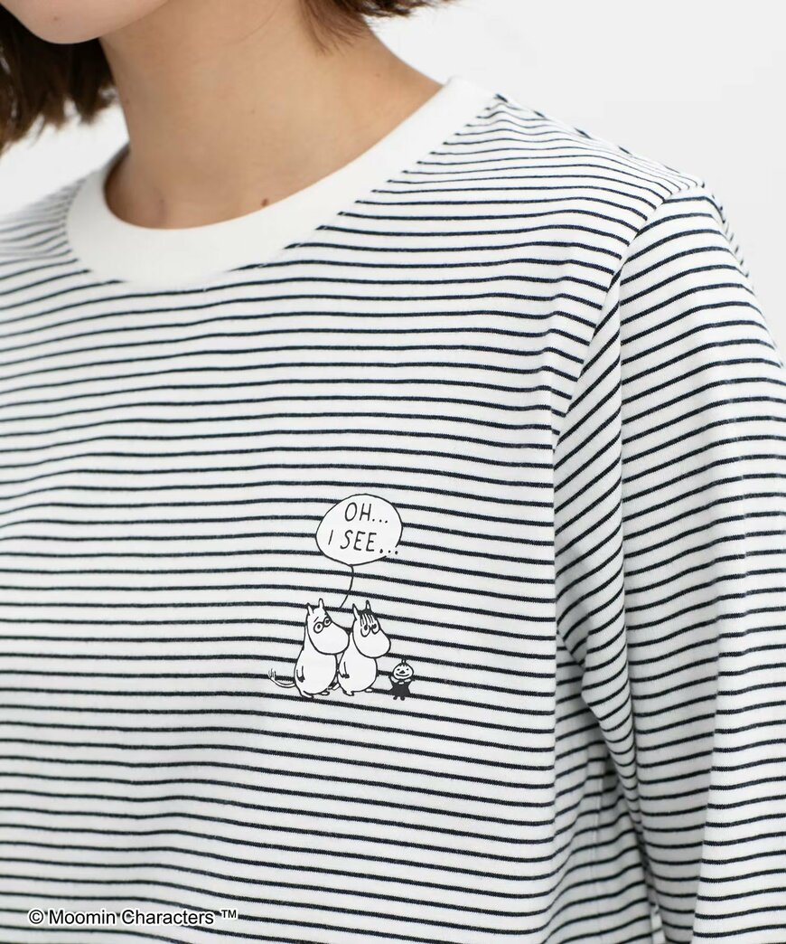 出所:ハニーズ公式オンラインストア ムーミン/長袖Tシャツ