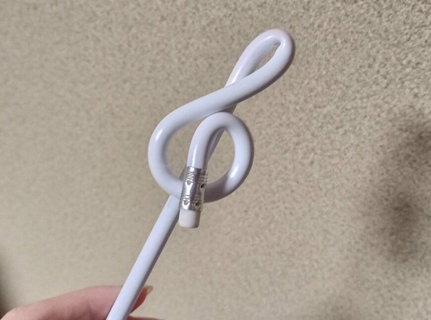 出所：筆者撮影（セリア、鉛筆 ト音記号 MA-1277）