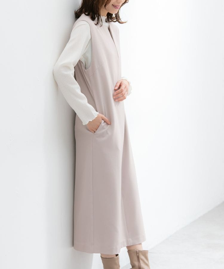 出所：ハニーズ公式通販 キーネックジャンスカ