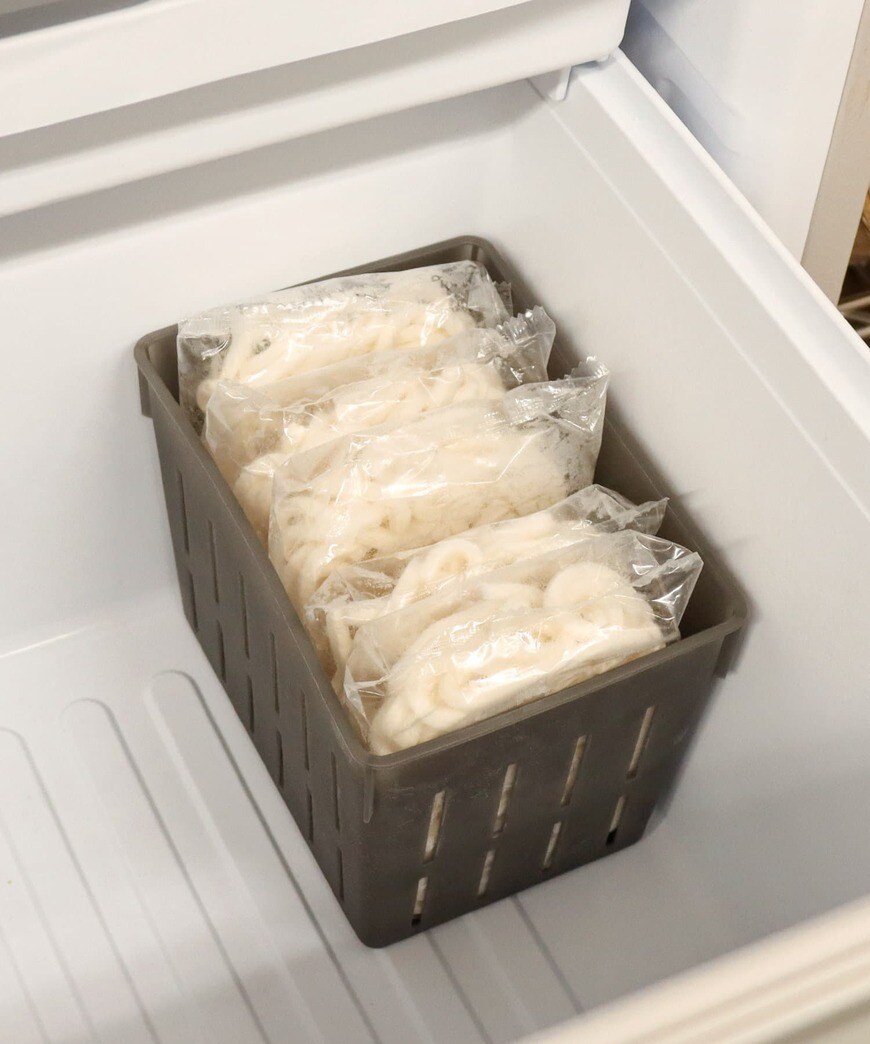 出所：3COINS公式　冷凍庫収納ボックス／KITINTO