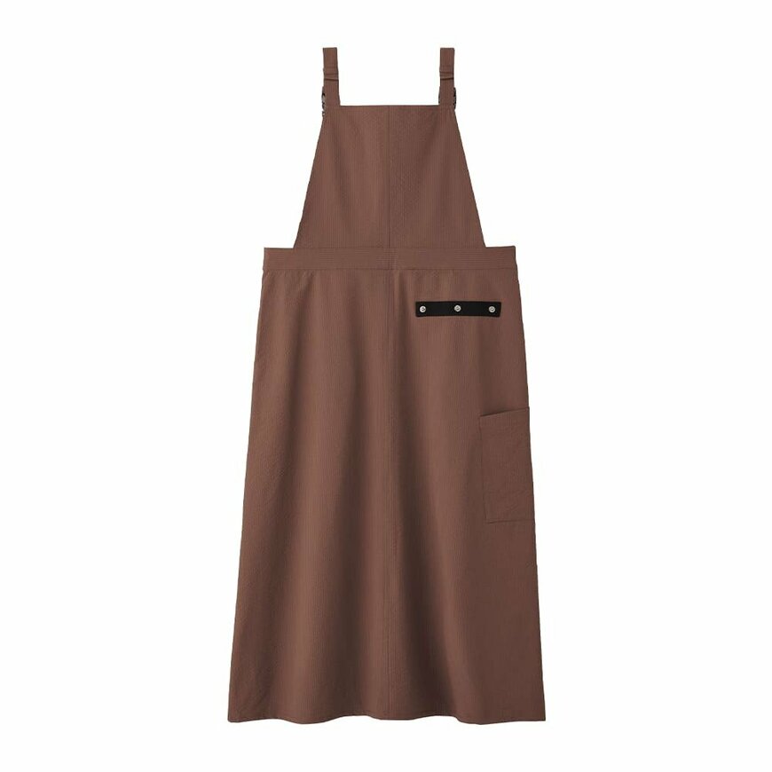 出所:ワークマン公式 レディースガーデニングサロペットスカートサッカー