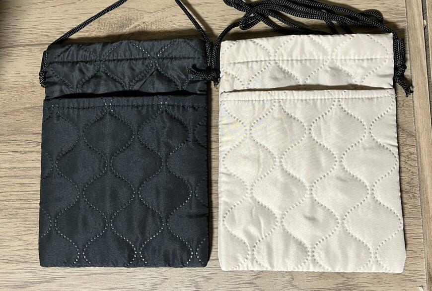 セリア、ソニックキルトサコッシュ