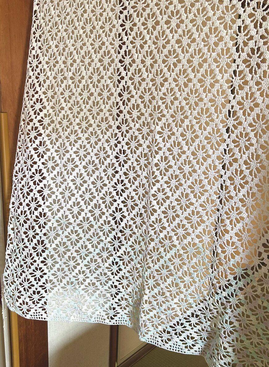 手編みとは思えないクオリティ