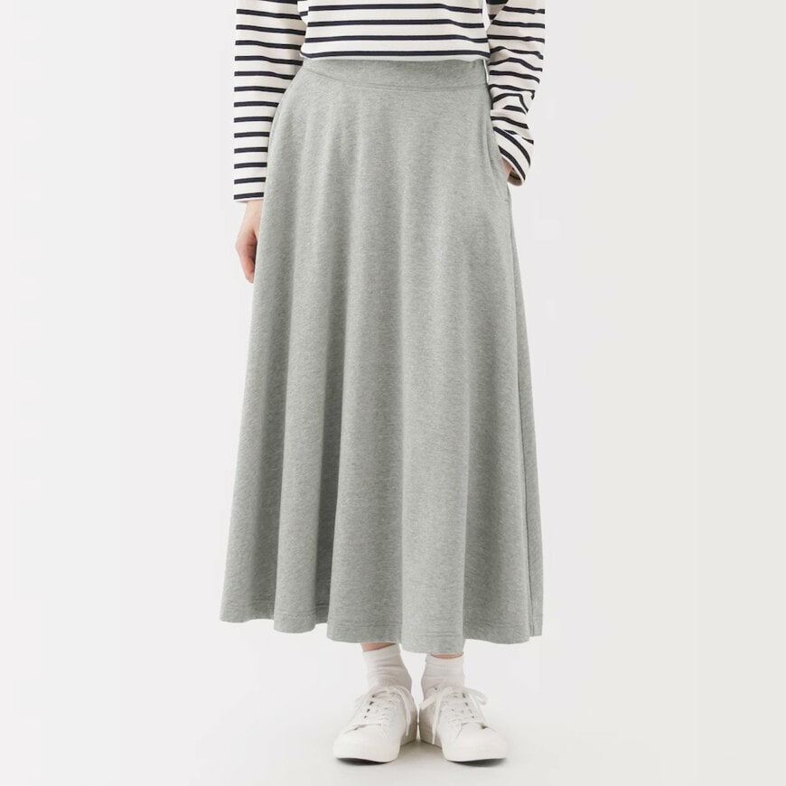 無印良品公式　婦人　ライトスウェットスカート
