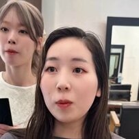 【激変】面長＆中顔面の長さに悩むロングヘア女性→おしゃれな「くびれボブ」でイメチェン！