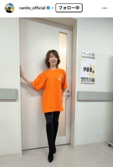 伊藤蘭のInstagram投稿