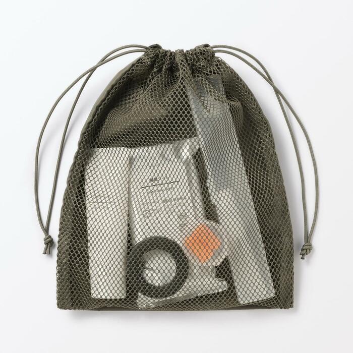 ポリエステルメッシュ巾着（Sサイズ）