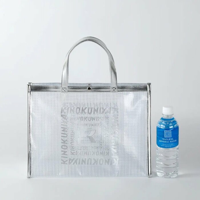 【紀ノ国屋】「クリアミディアムバッグ」