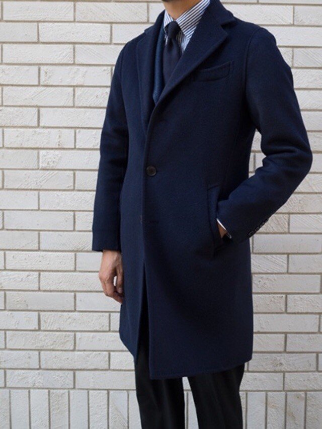 Artiginale - カシミヤ混ダブルフェイスコート ¥42,120（税込）