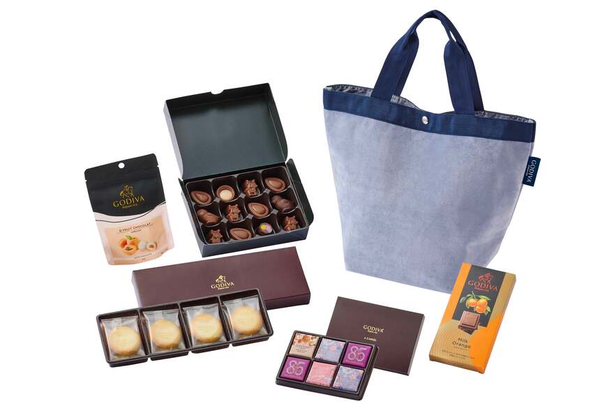 出所：ゴディバ ジャパン株式会社　2025 ニューイヤー ハッピーバッグ アウトレットストア限定