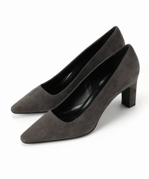 CORSO ROMA9 - スクエアトゥ セットバックヒールパンプス ¥23,760（税込）