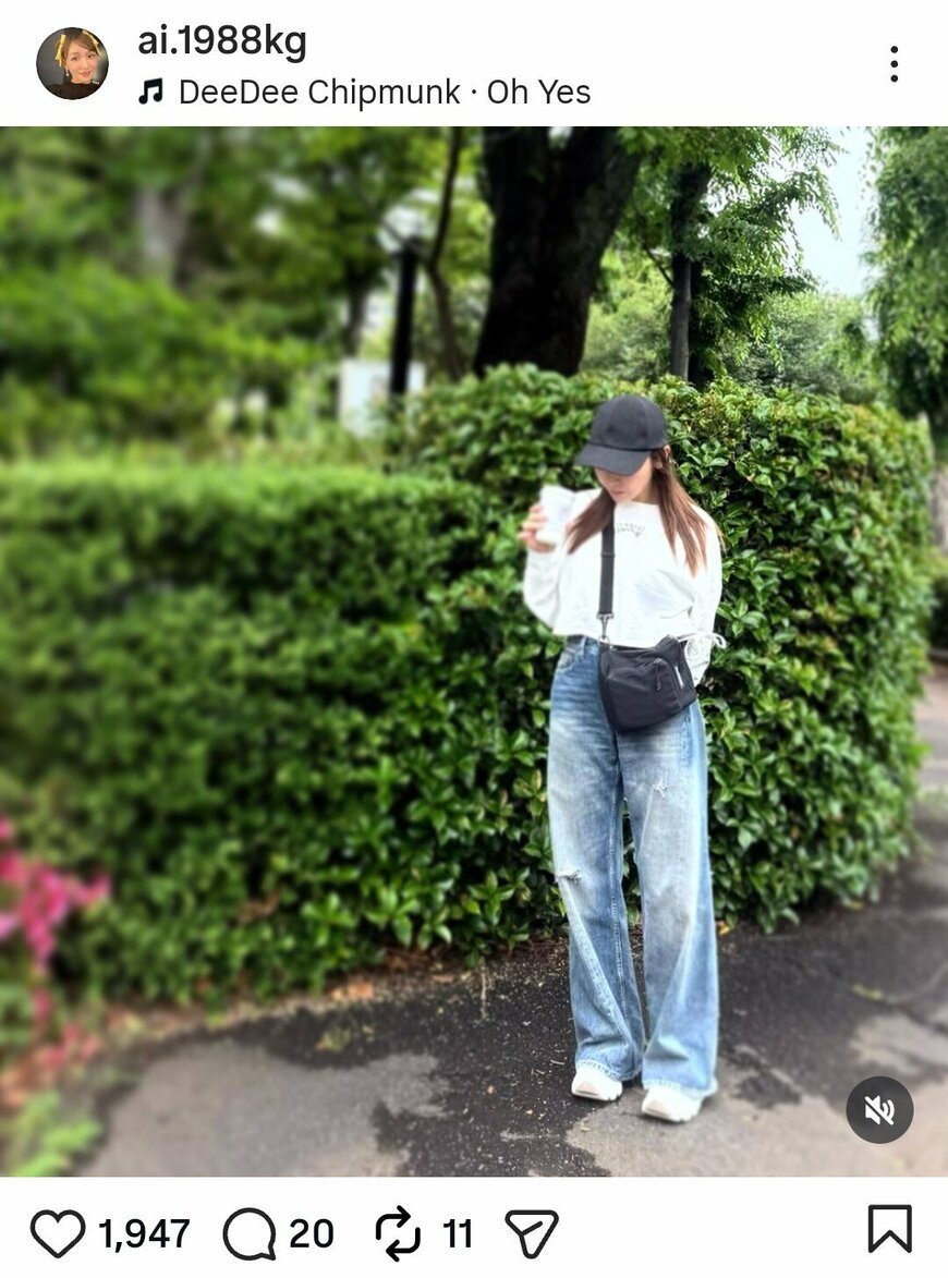 出所：加護亜依のInstagram（＠ai.1988kg）参照日：2026年6月1日