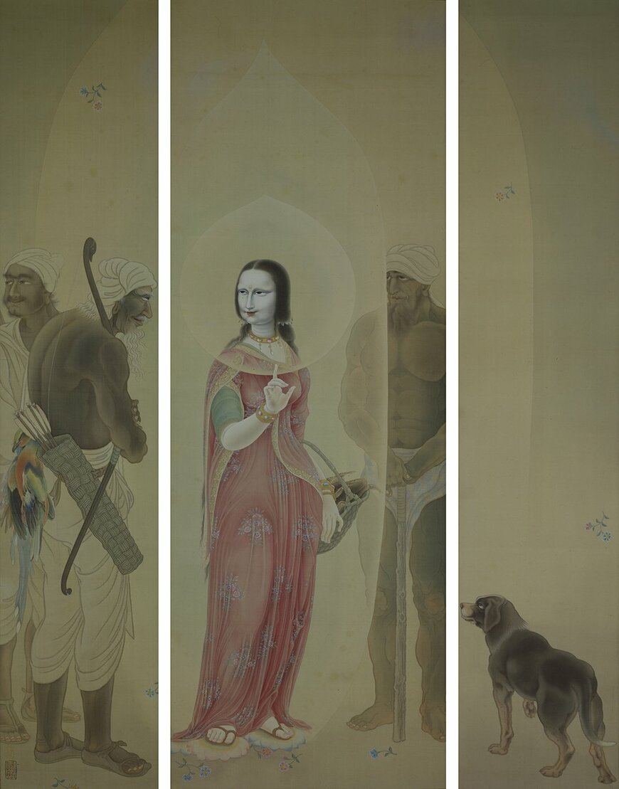 出所：《魚籃観音》1928（昭和3）年 西中山 妙福寺蔵 （通期展示）