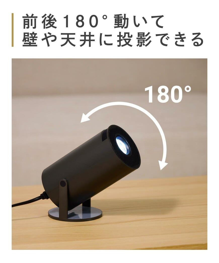 出所：パルグループ公式ファッション通販サイト 3COINS プロジェクター