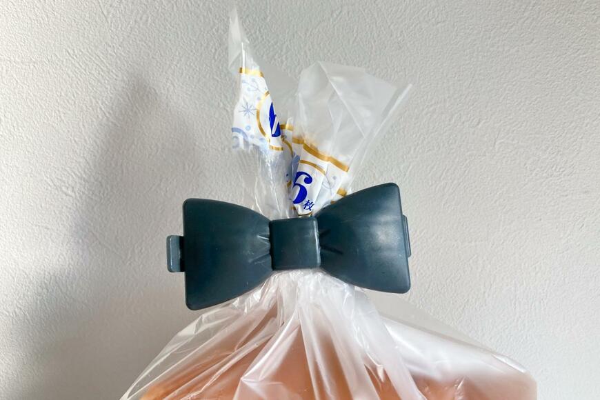 筆者撮影（リボンクリップ3P）